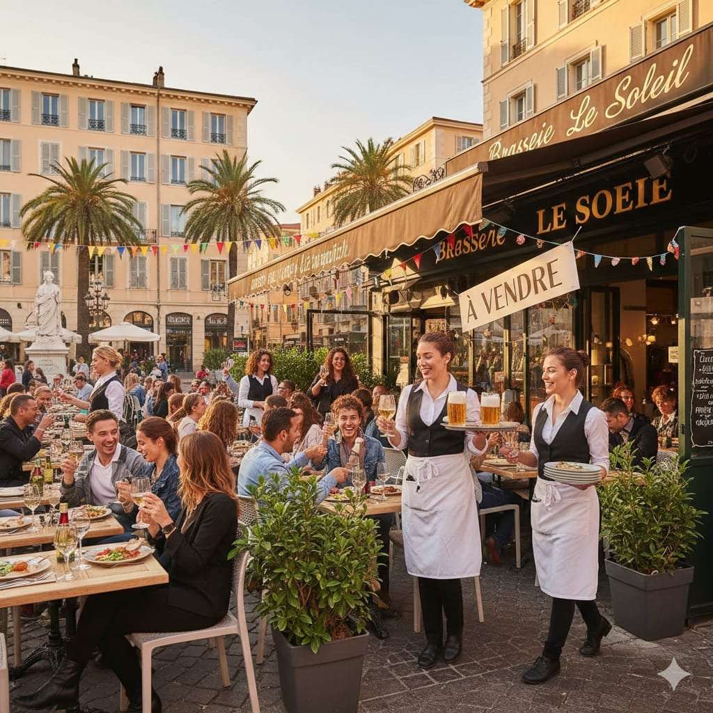 A céder droit au bail restaurant à Nice Garibaldi