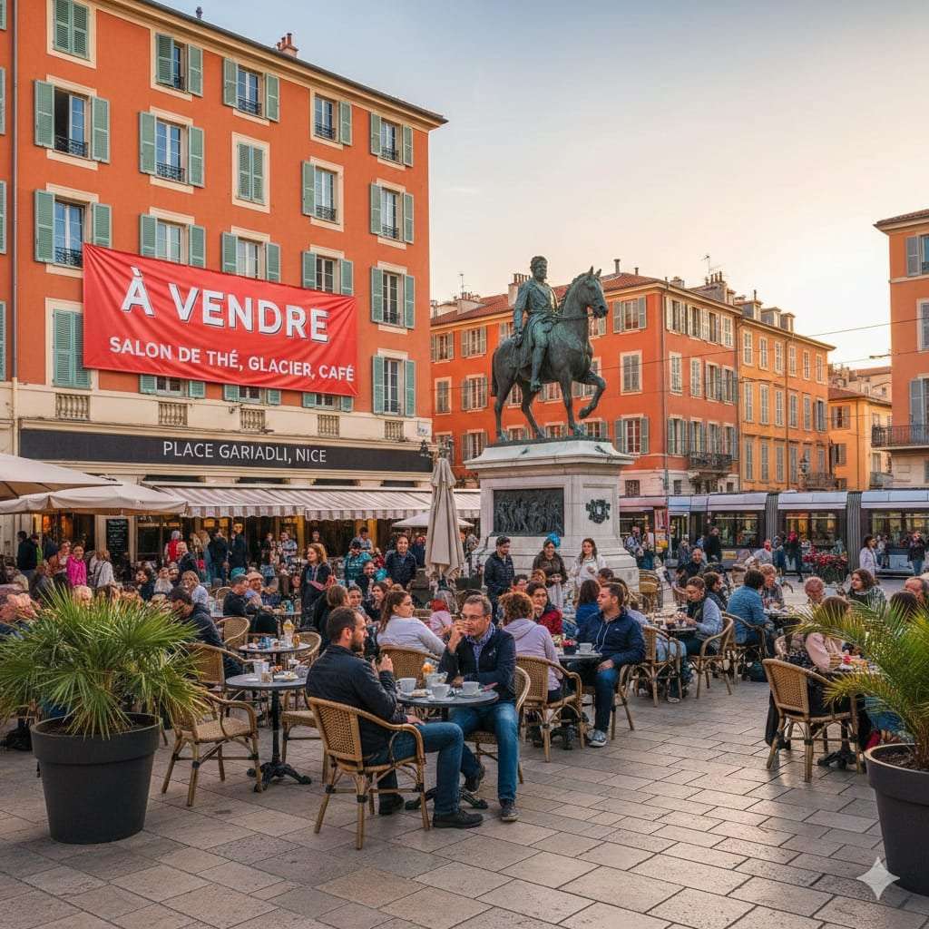 A céder local 25m² empl premium Nice Garibaldi 