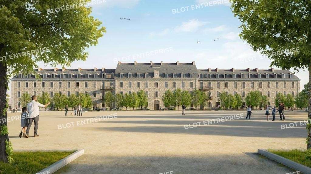 A vendre bureaux 60m² centre ville Dinan l'Europe