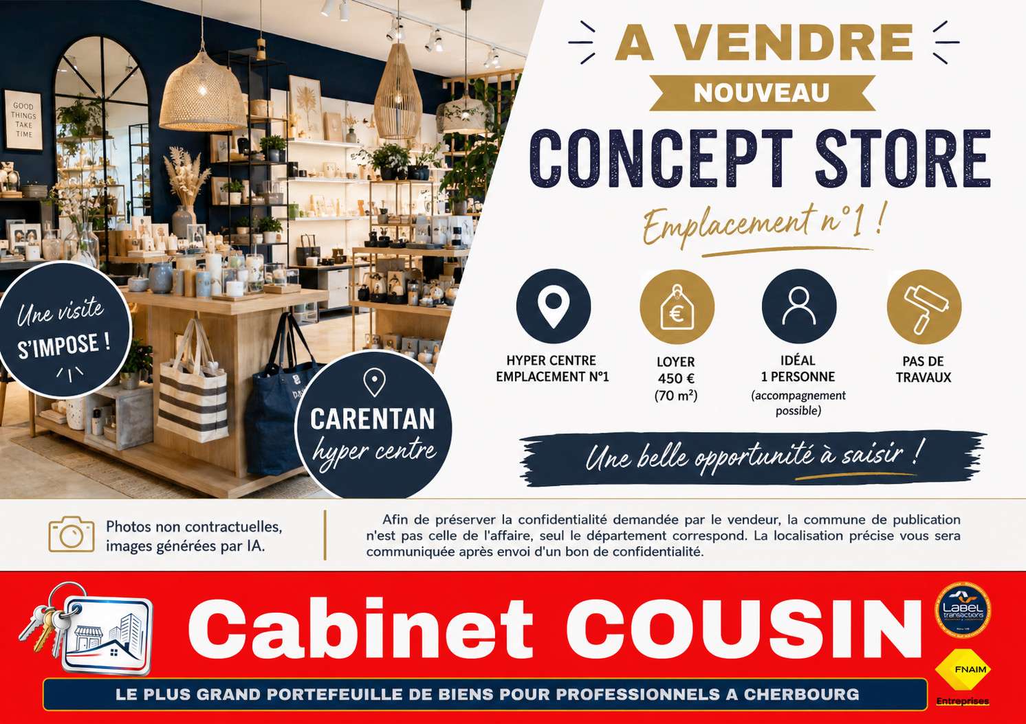 A vendre crêperie idéale couple à Carentan