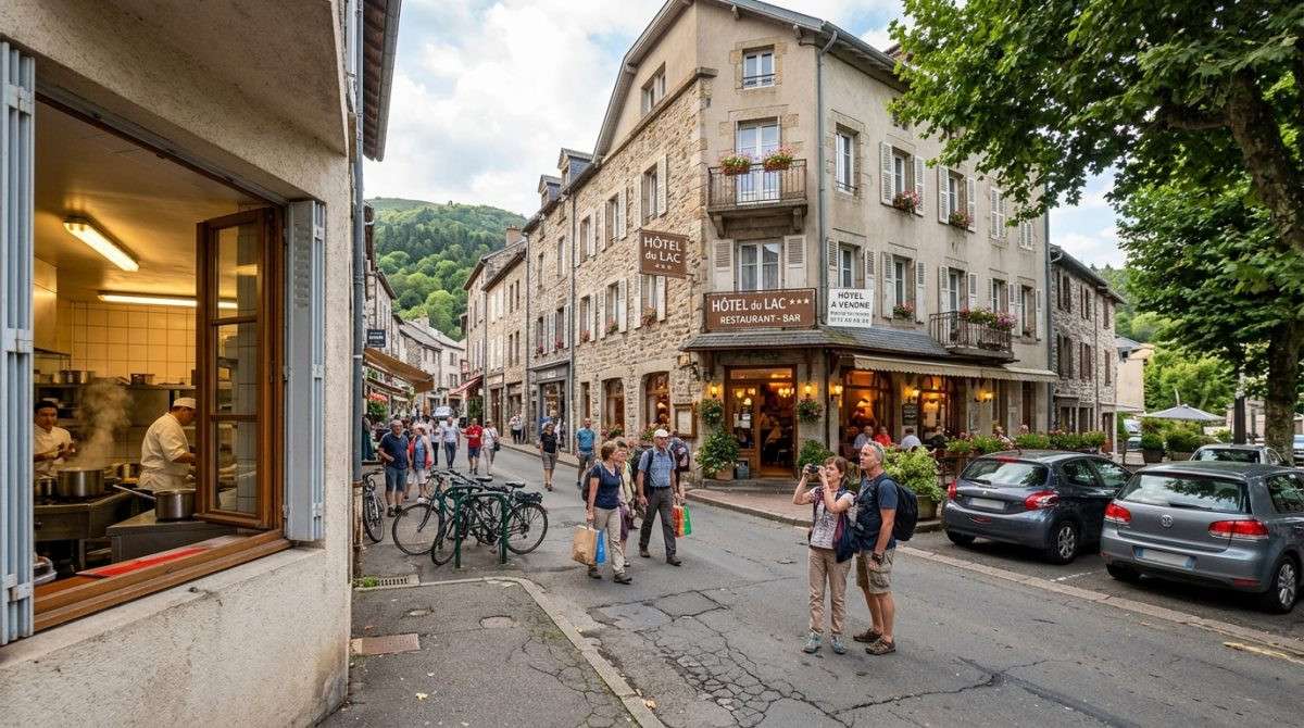 A vendre hôtel bureau *** dans le Massif du Sancy