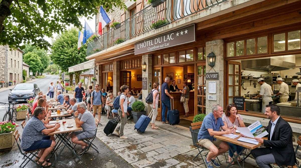 A vendre hôtel bureau *** dans le Massif du Sancy