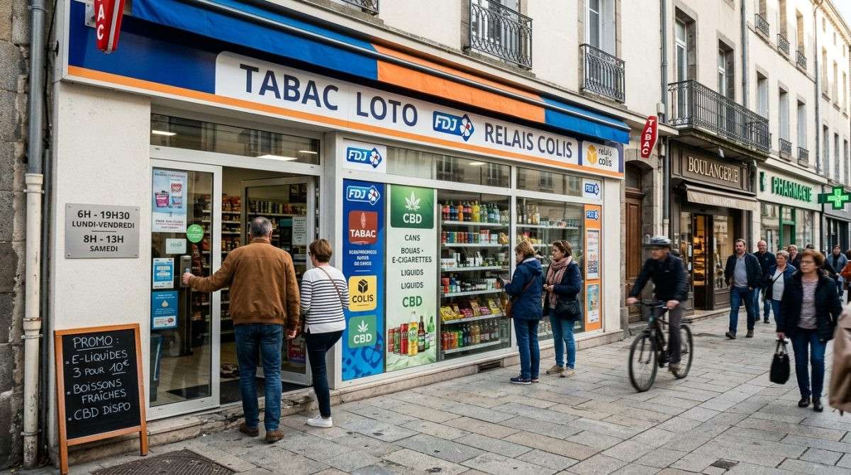 A vendre tabac loto FDJ axe passant secteur Riom