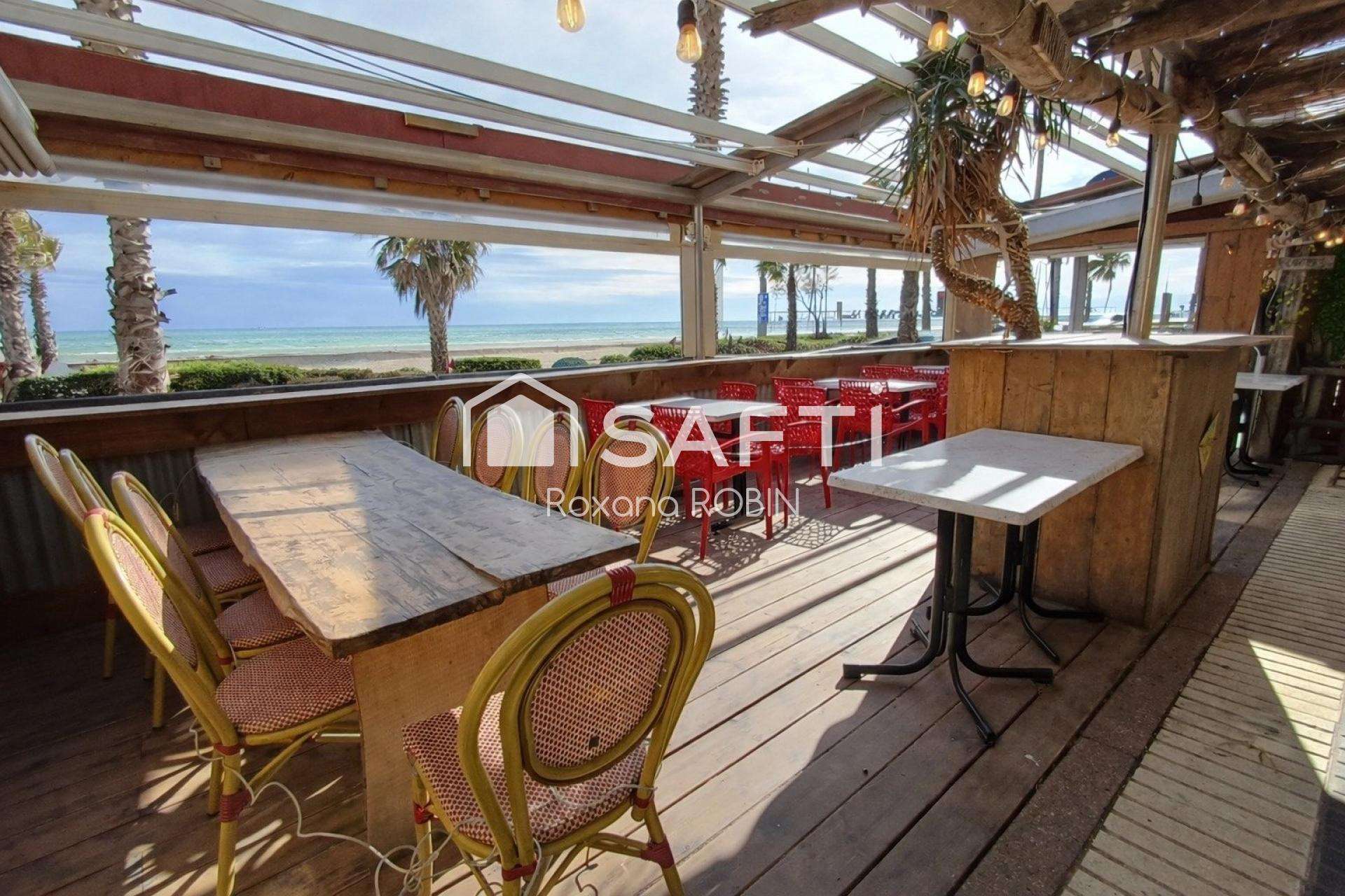 A vendre restaurant face mer à Canet-en-Roussillon