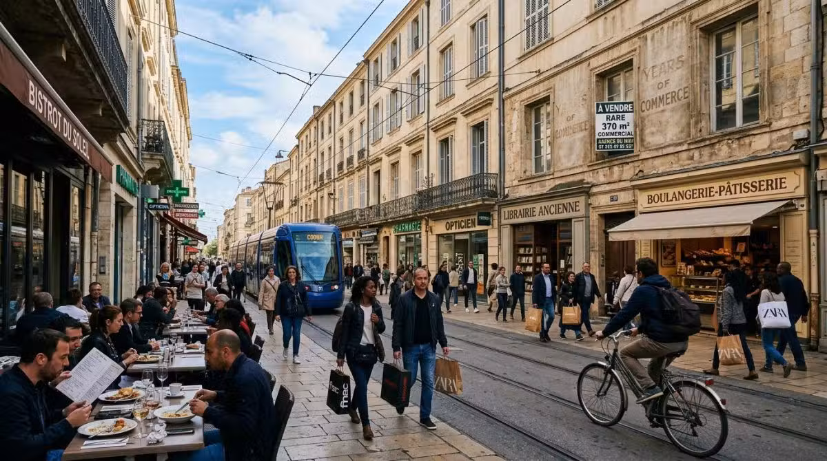 Vente murs commerciaux 370m² à Montpellier centre