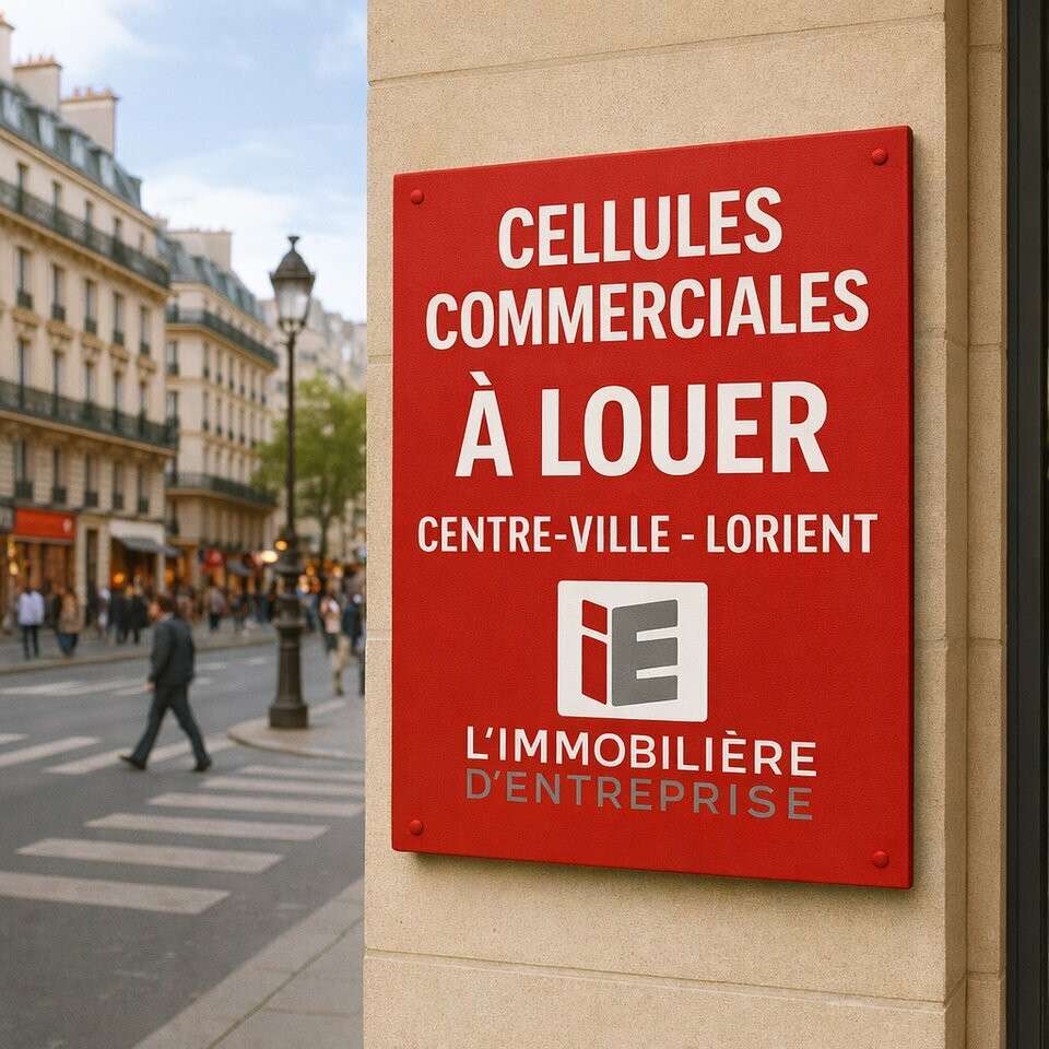 A louer cellules commerciales centre ville Lorient