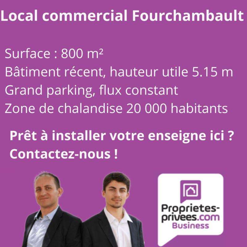 A louer local commercial 800m² Fourchambault ZRR