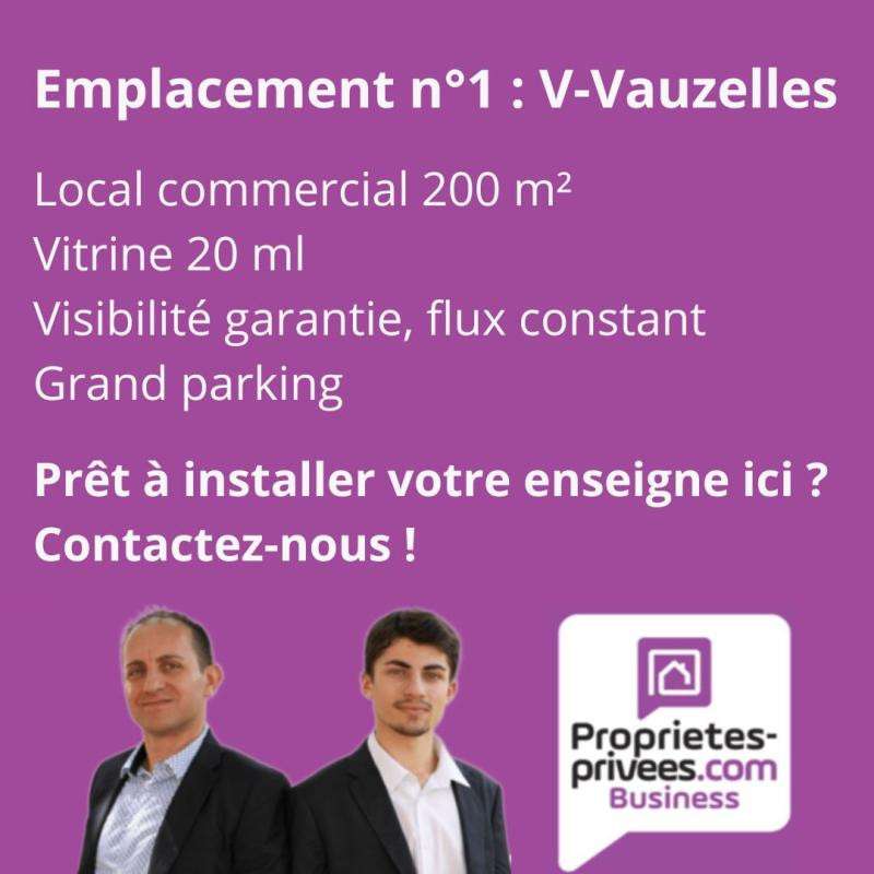 A louer local 200m²  empl N°1 à Varennes-Vauzelles