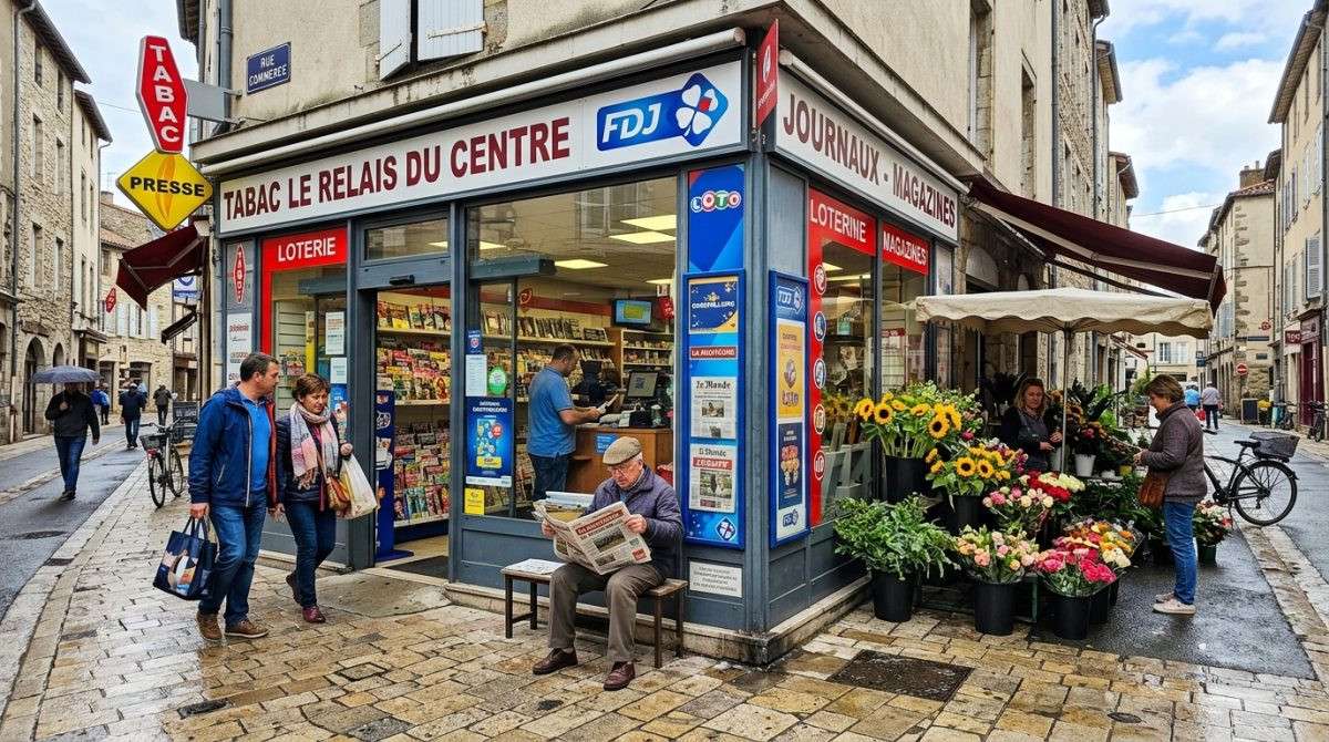 A vendre tabac presse FDJ centre ville de Mauriac