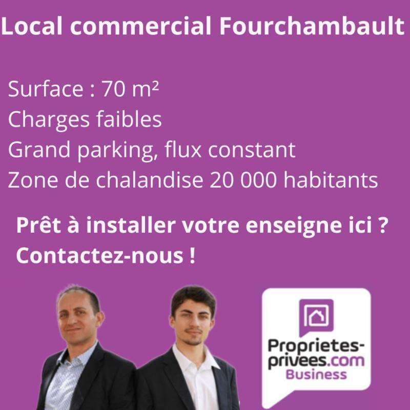 A louer local commercial 70m² à Fourchambault