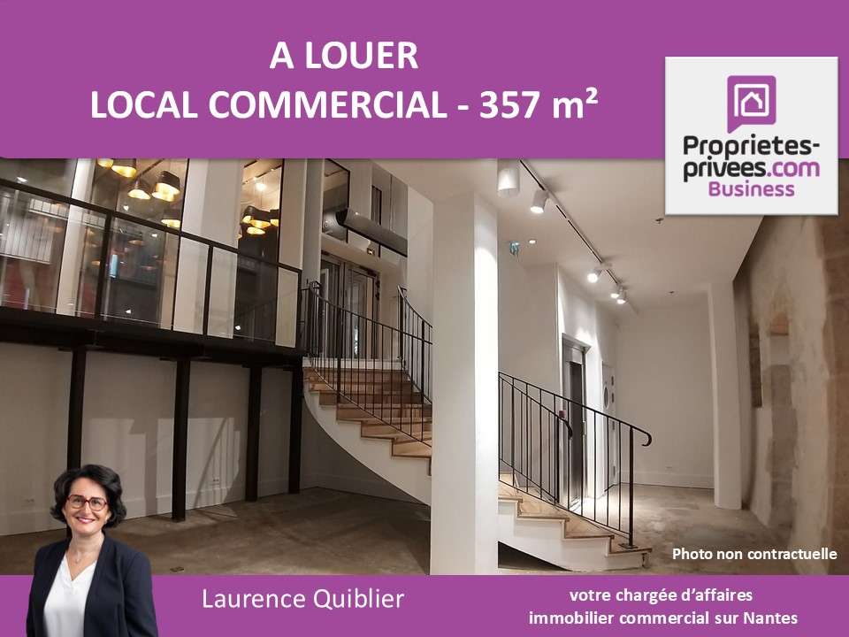 Local commercial à louer 357m² à Nantes centre
