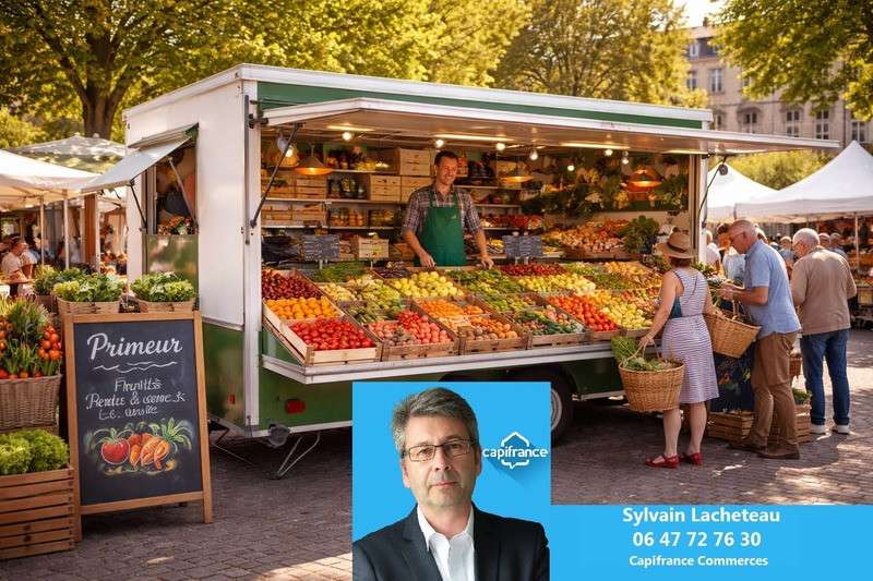 A vendre commerce de primeur sur marchés Fougères