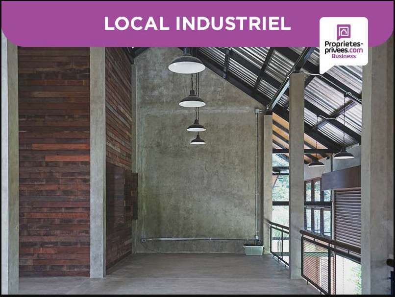 A louer local 584m² Le Mans ZAC de l'Ardoise