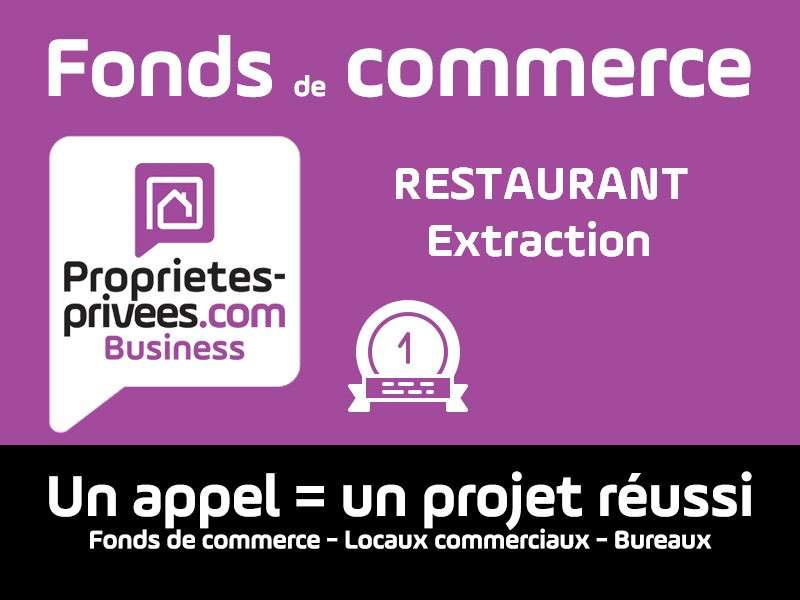 Cède restaurant axe passant à Rambouillet centre