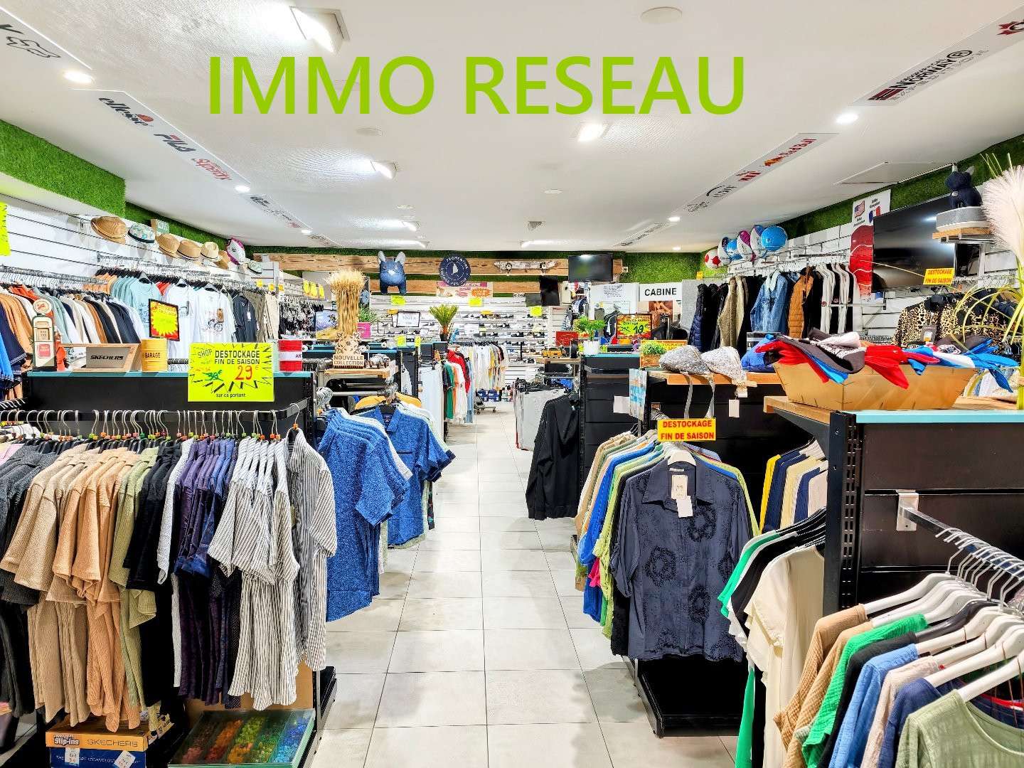 Vente FDC prêt à porter à la Barre-de-Monts