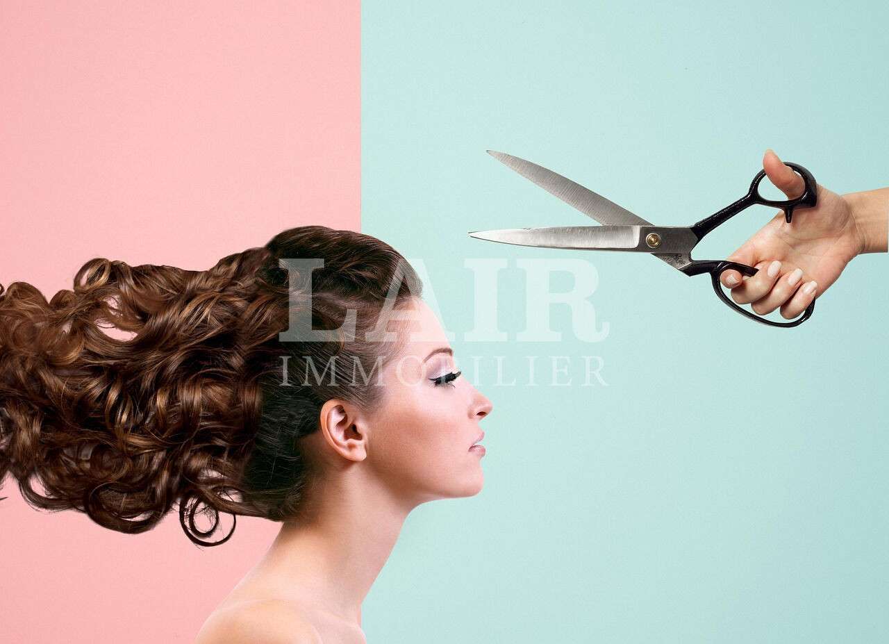 A vendre salon de coiffure bonne visibilité 53