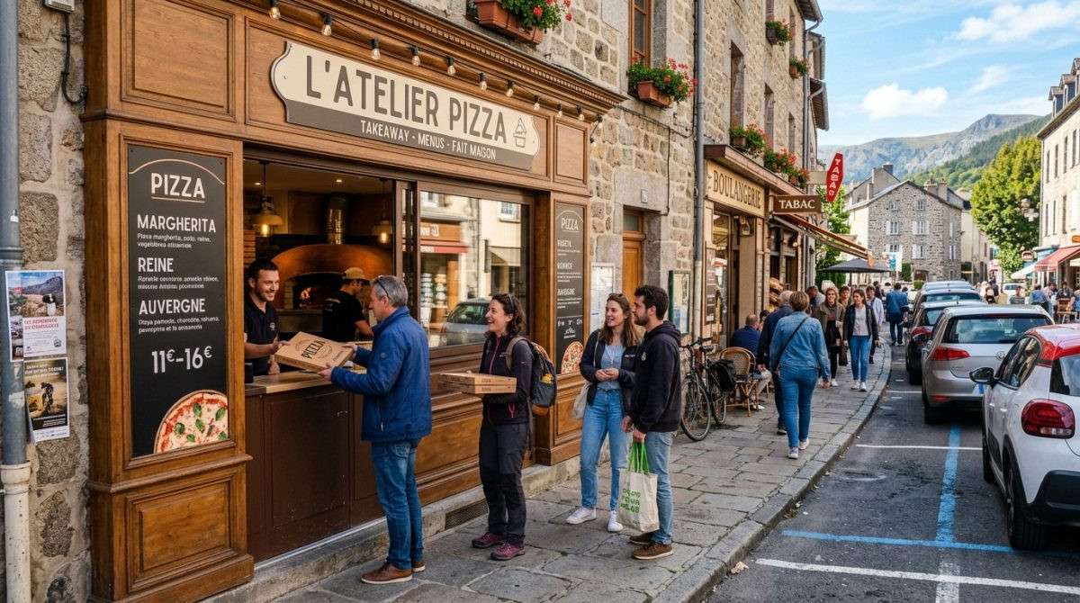 Pizzeria à emporter à vendre proche la Bourboule