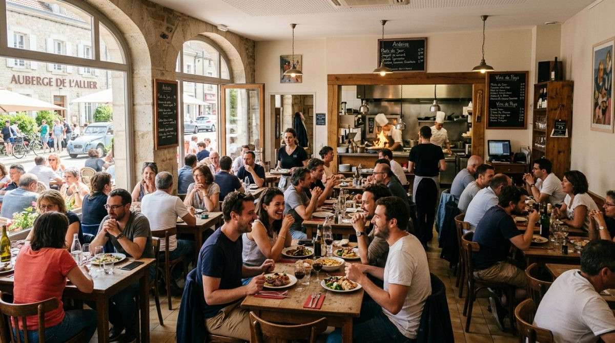 A vendre fonds et murs restauration proche Vichy 