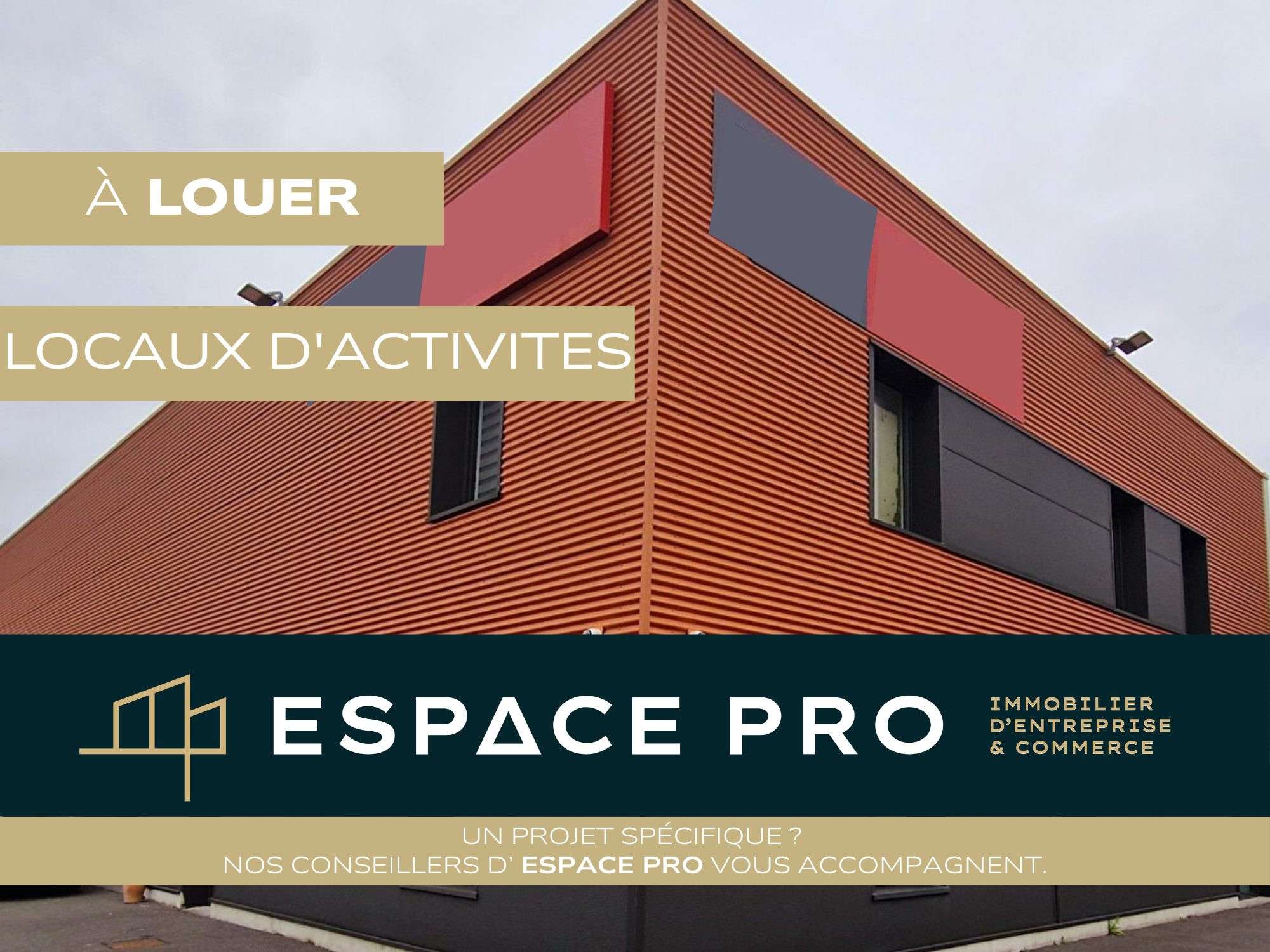 A louer bureaux de 404.61m² au Sud de Caen 