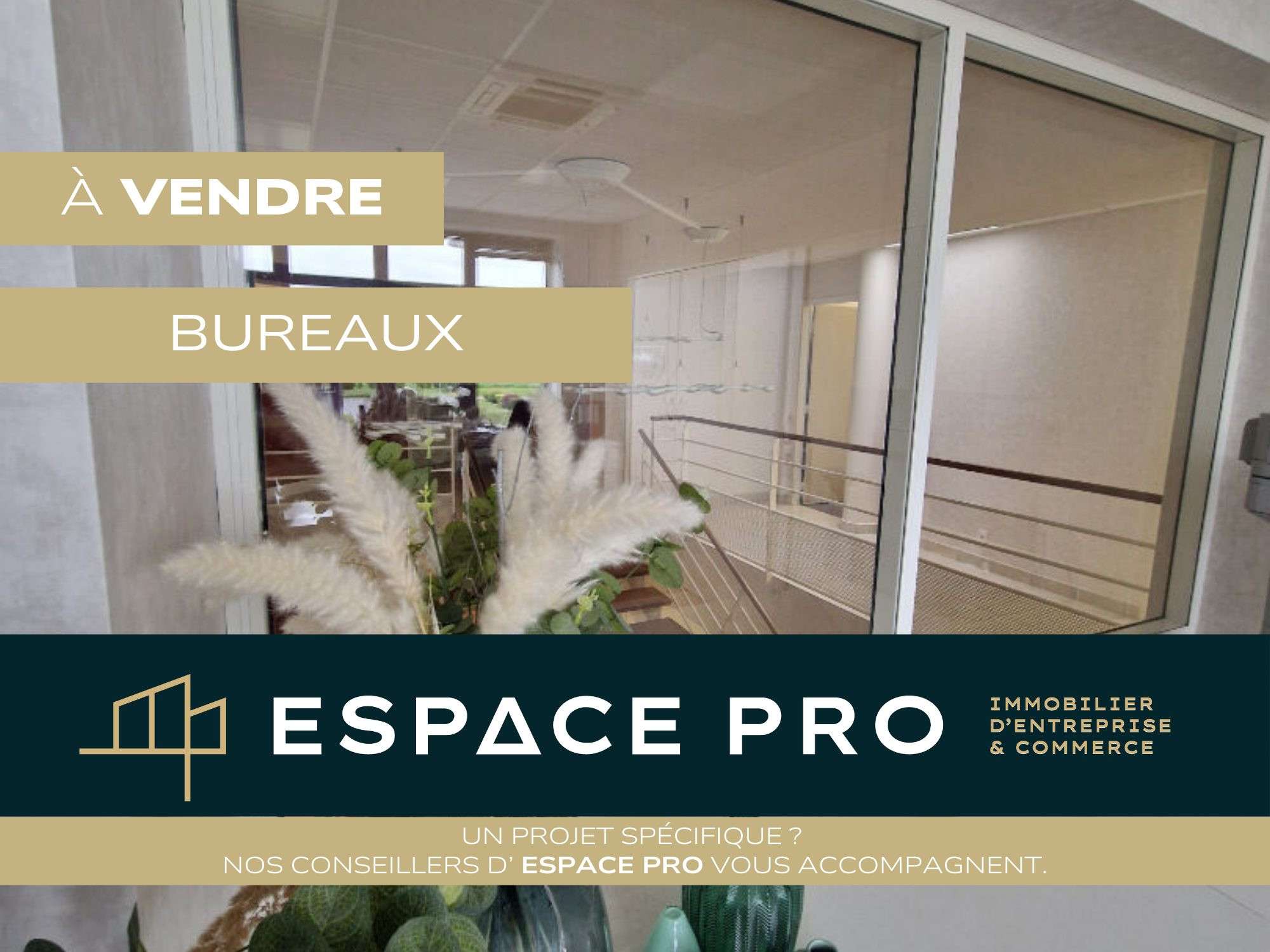 A vendre immeuble de bureaux 1000m² à Caen Nord