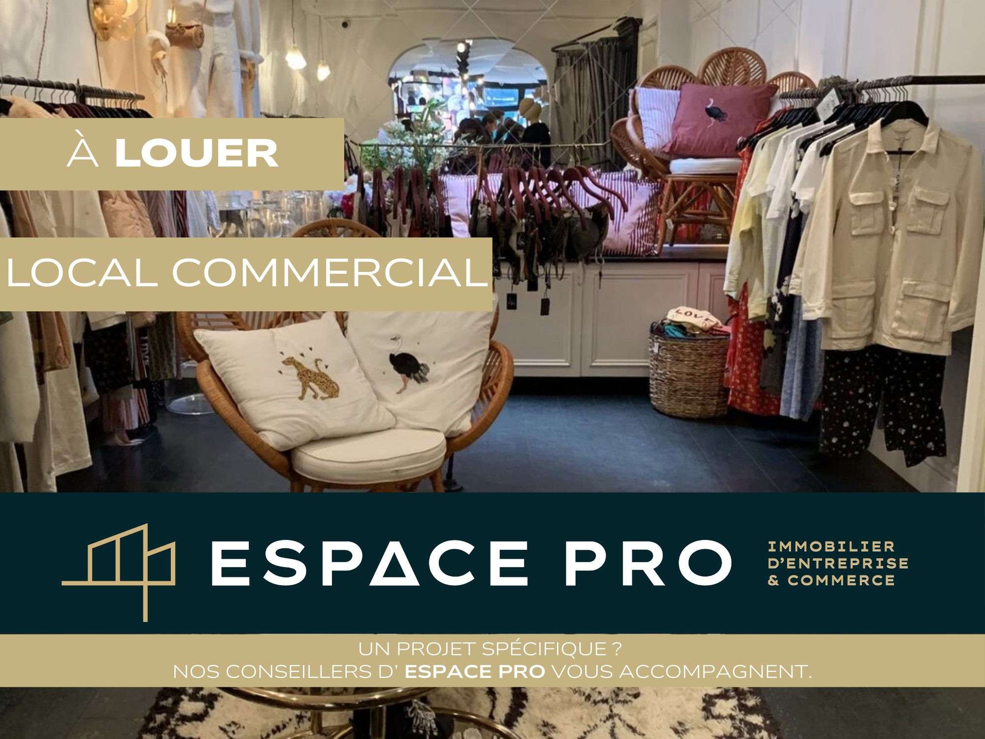 Magnifique local commercial 99m² à louer à Caen
