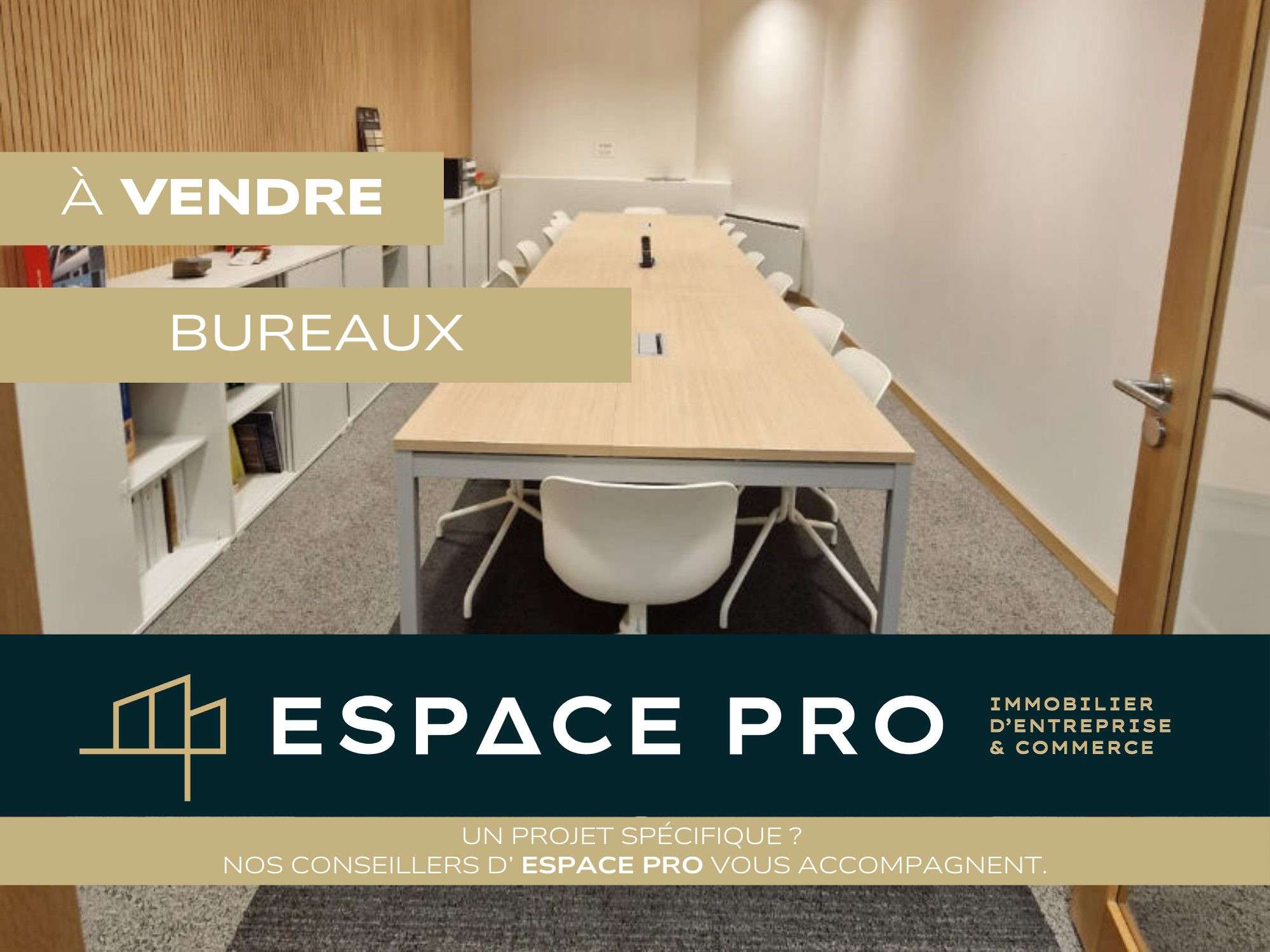 A vendre bureaux 189m² au Nord de Caen