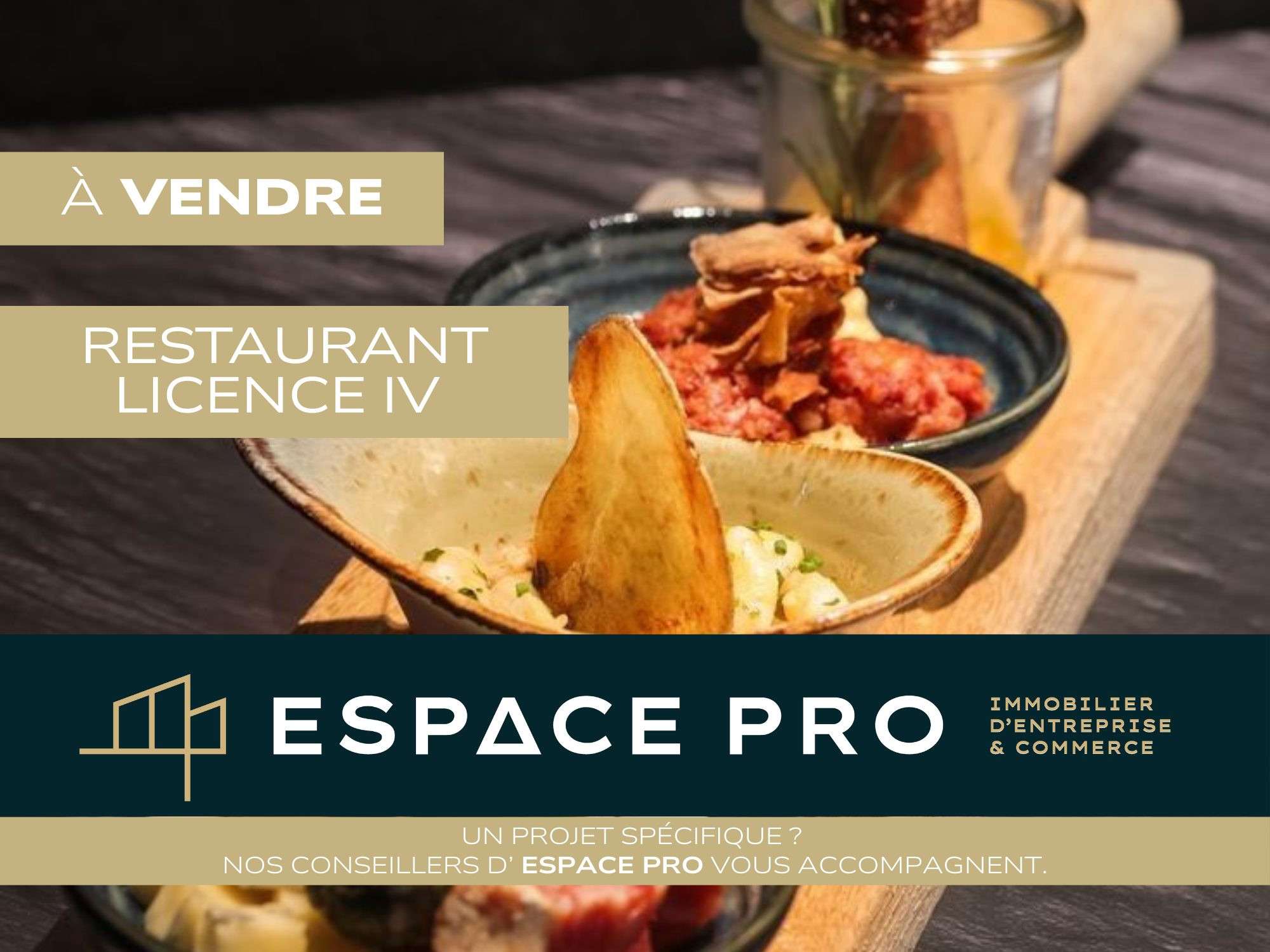 Vente FDC restaurant lic 4 très rentable à Caen