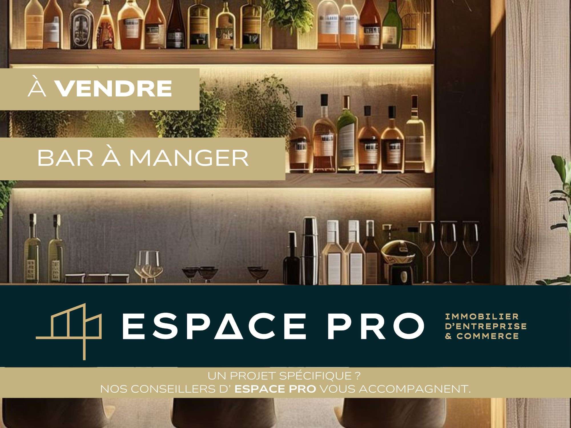 Vente bar à manger terrasse à Caen hyper centre