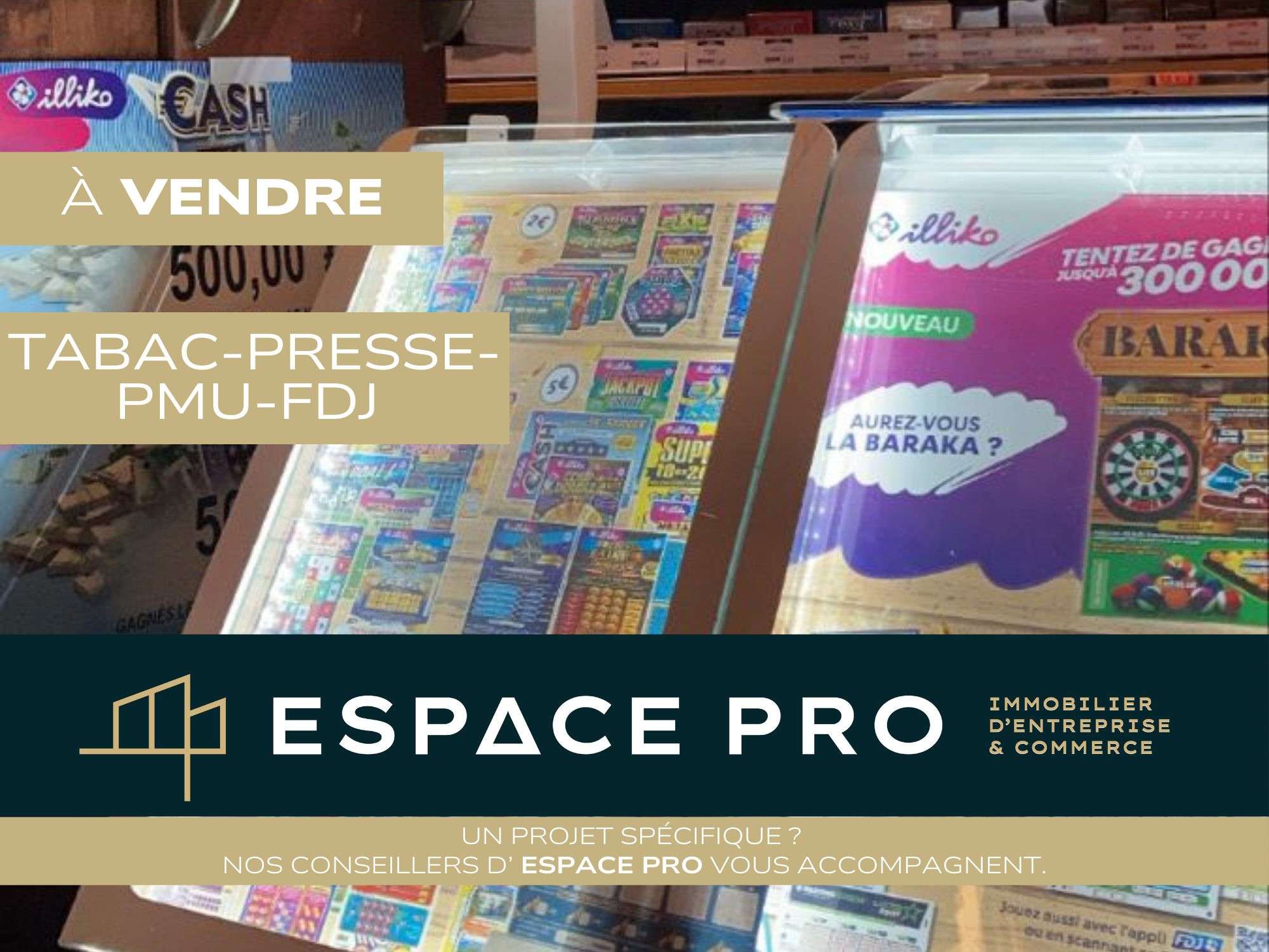 A vendre Tabac Presse PMU FDJ à Caen