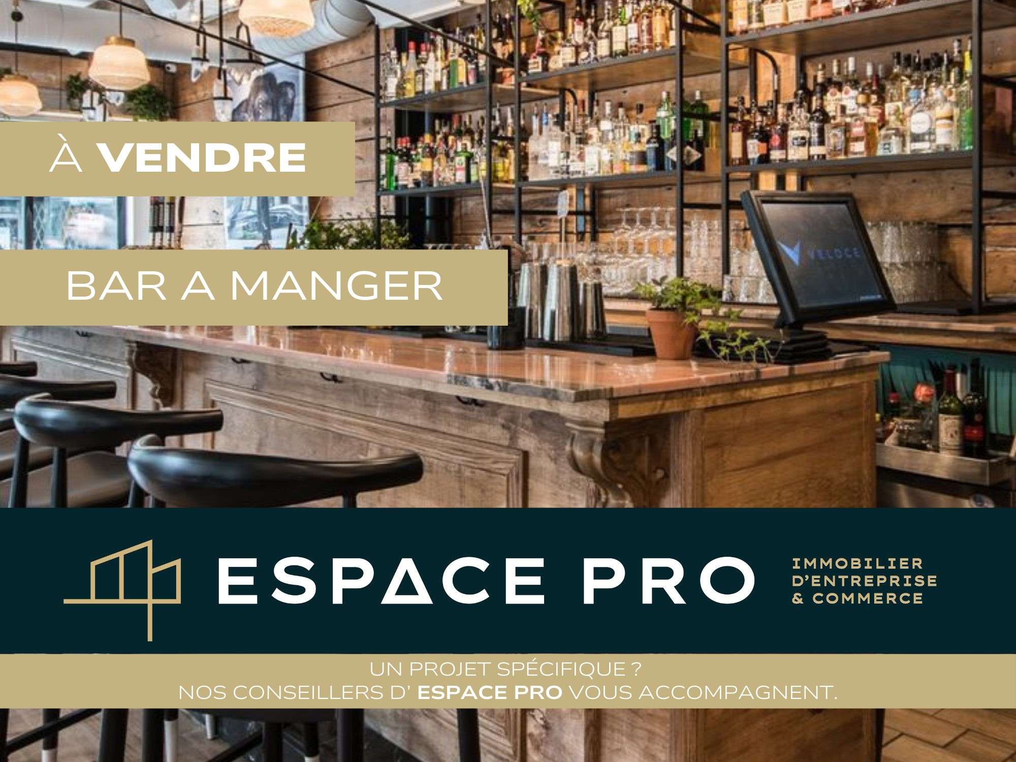 Vente bar à manger en centre de ville de Caen