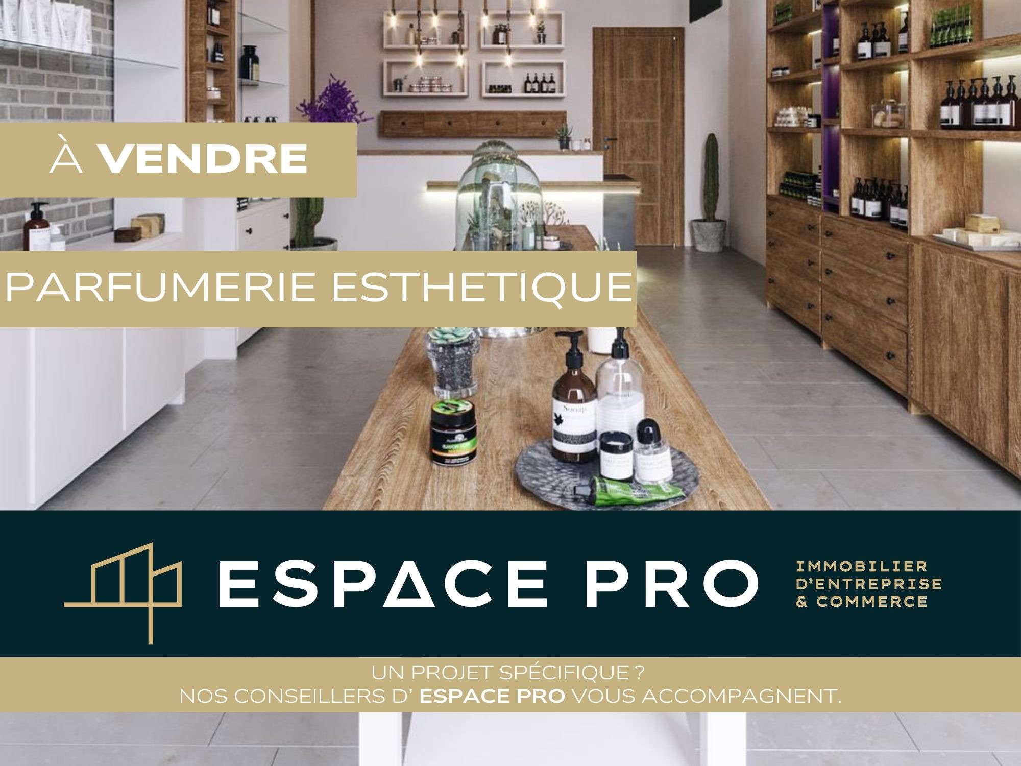 Vente FDC d'esthétique clientèle fidèle à Caen