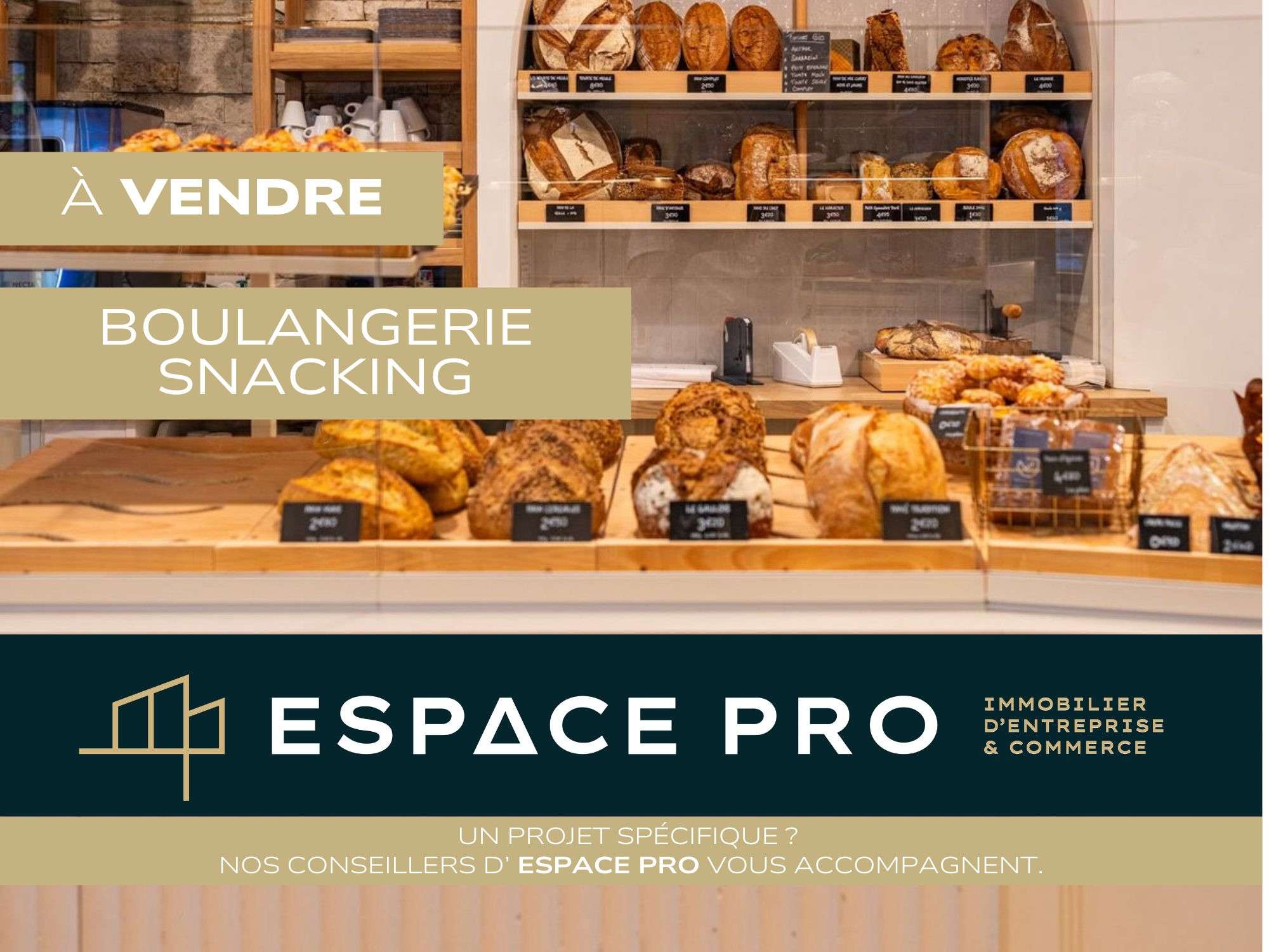 FDC boulangerie à vendre axe très passant Cabourg