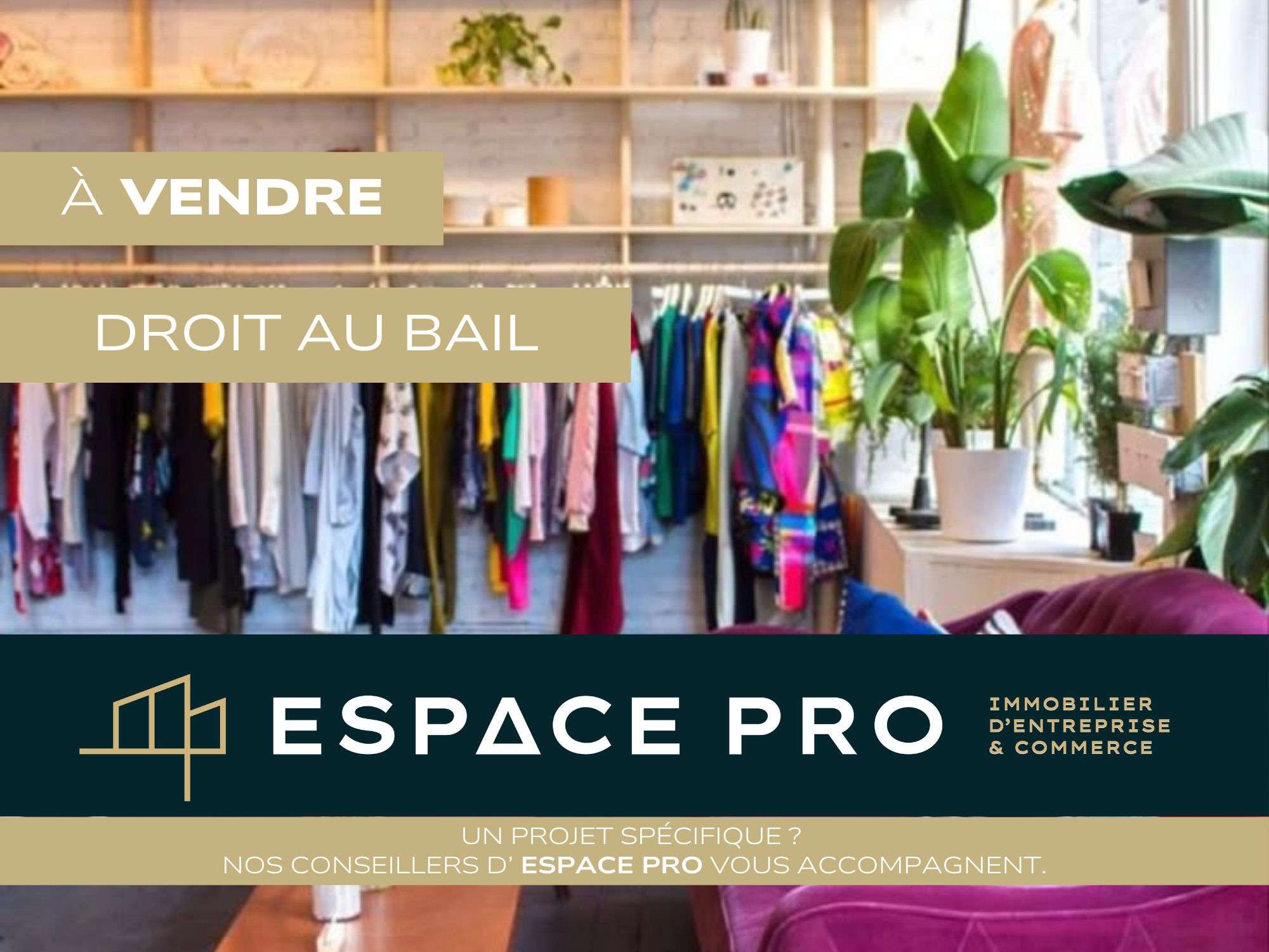 Cède droit au bail de 66m² à Trouville centre 