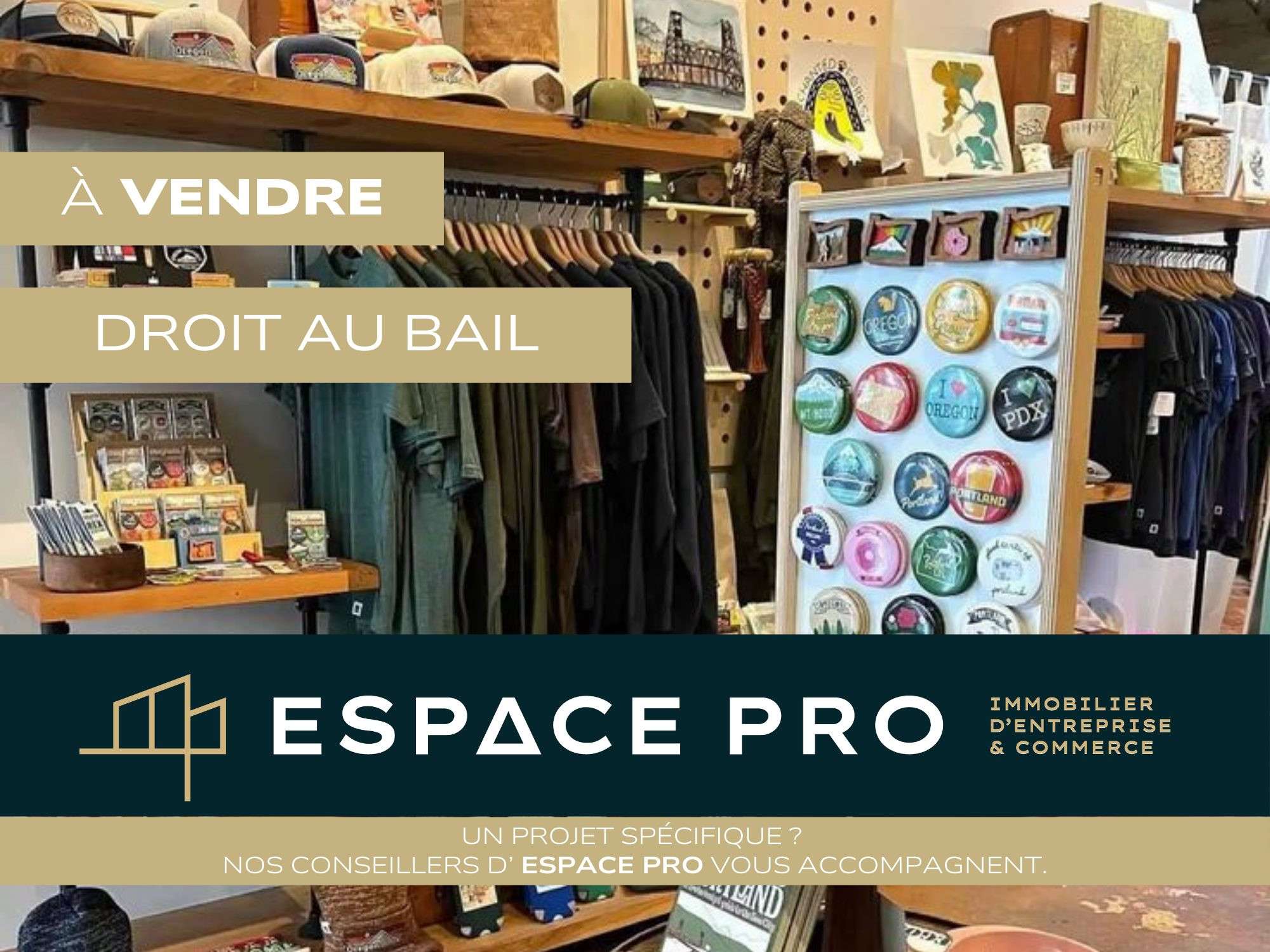 Cède bail local commercial de 40m² Houlgate centre