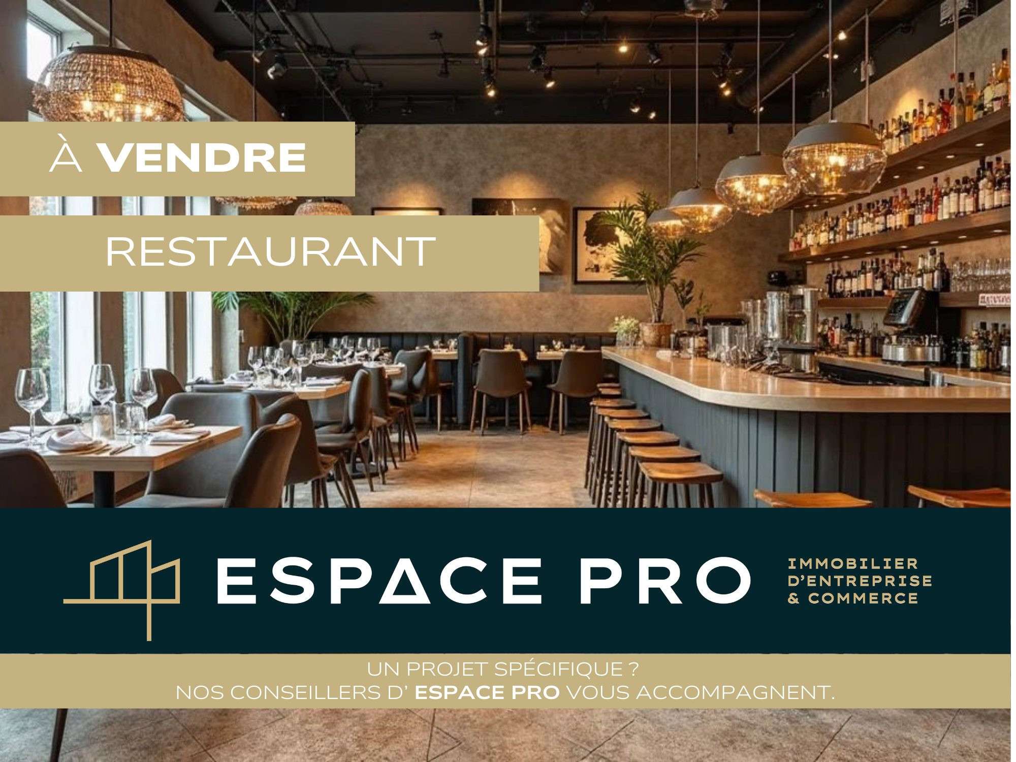 Restaurant terrasse à vendre empl 1er ordre à Caen