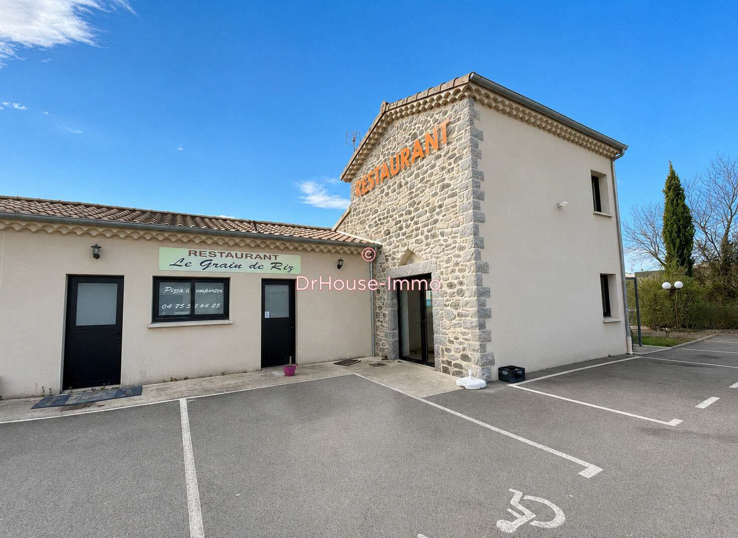 Vente restaurant équipé sur RN102 à Lavilledieu