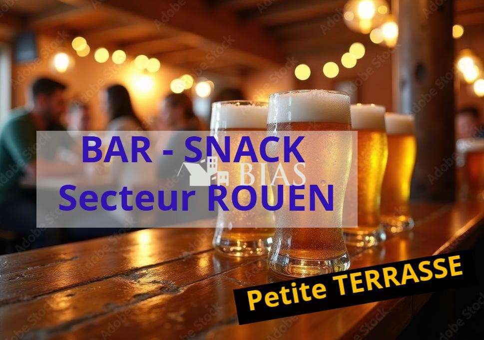 AV bar lic IV snack du midi avec terrasse dept 76