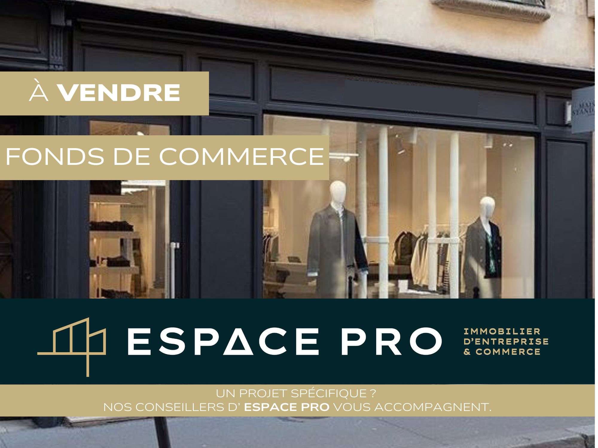 Boutique de prêt-à-porter à vendre à Caen