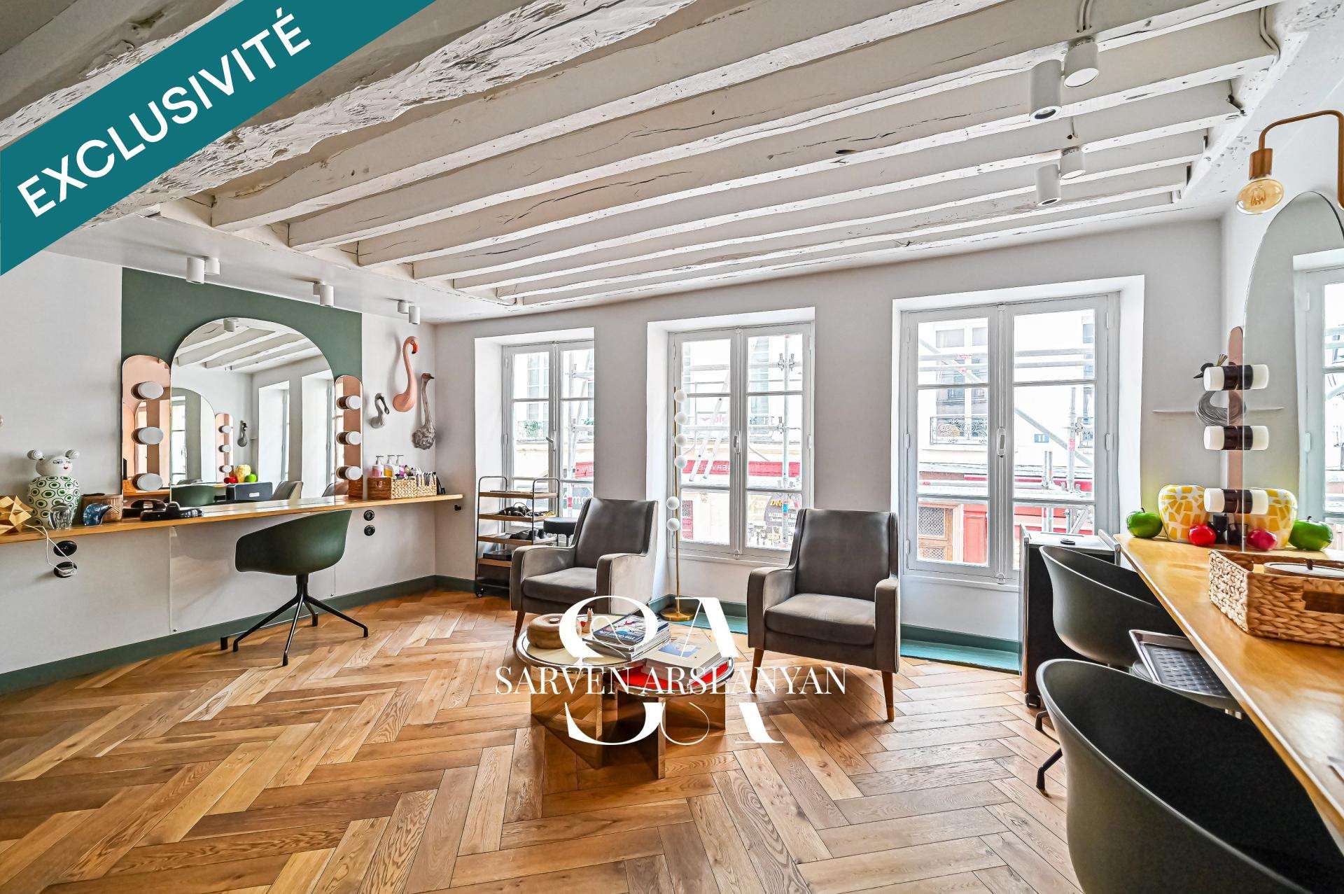 Vente salon privé rue Montorgueil Paris 75001