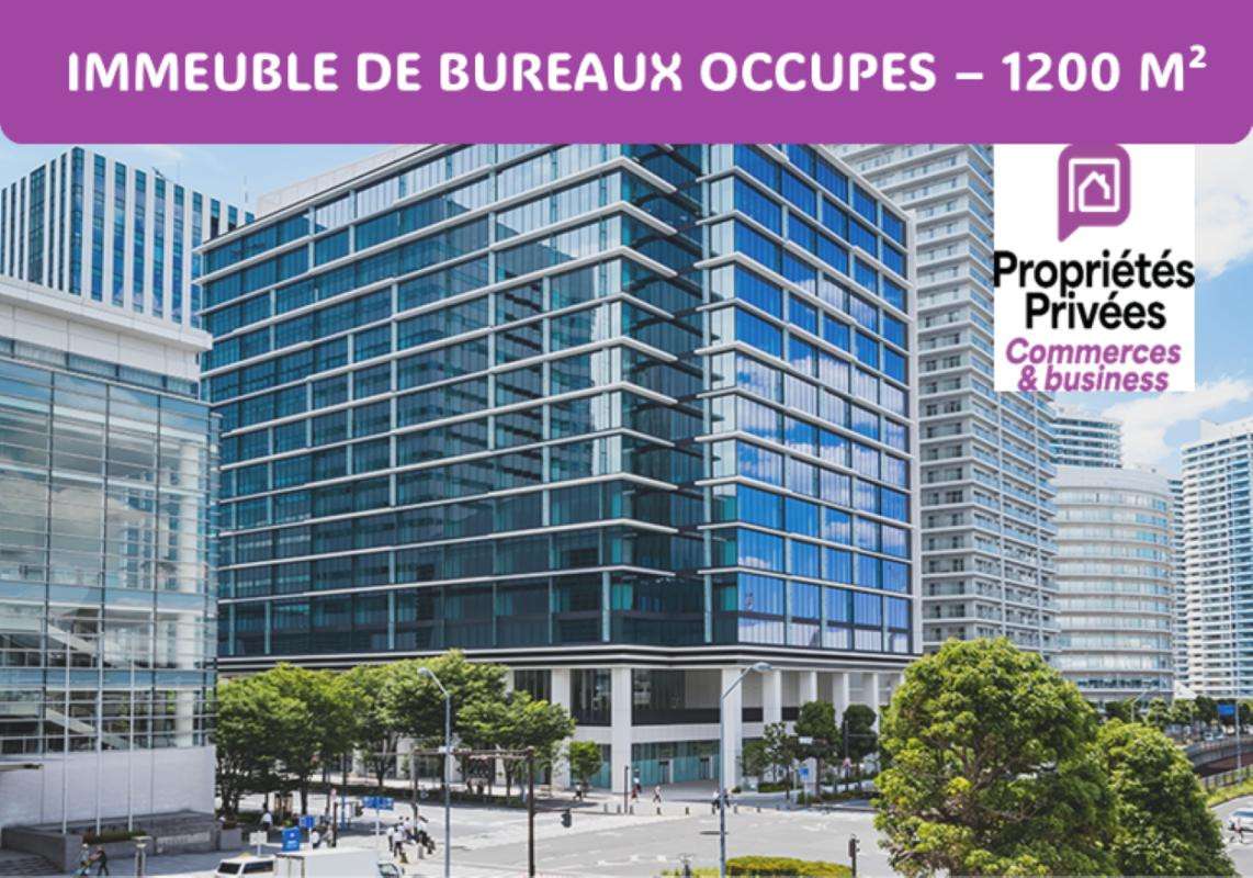 AV immeuble de bureaux 1200m² occupés à Rouen