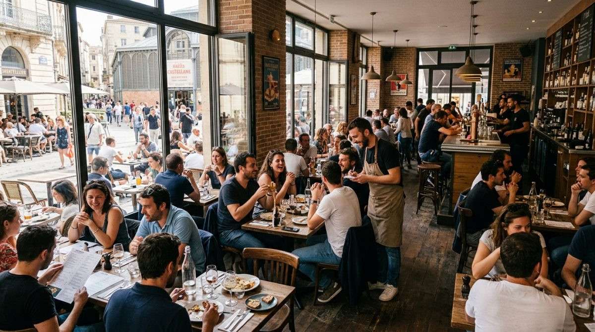 Vente bar brasserie lic 4 empl premium Montpellier