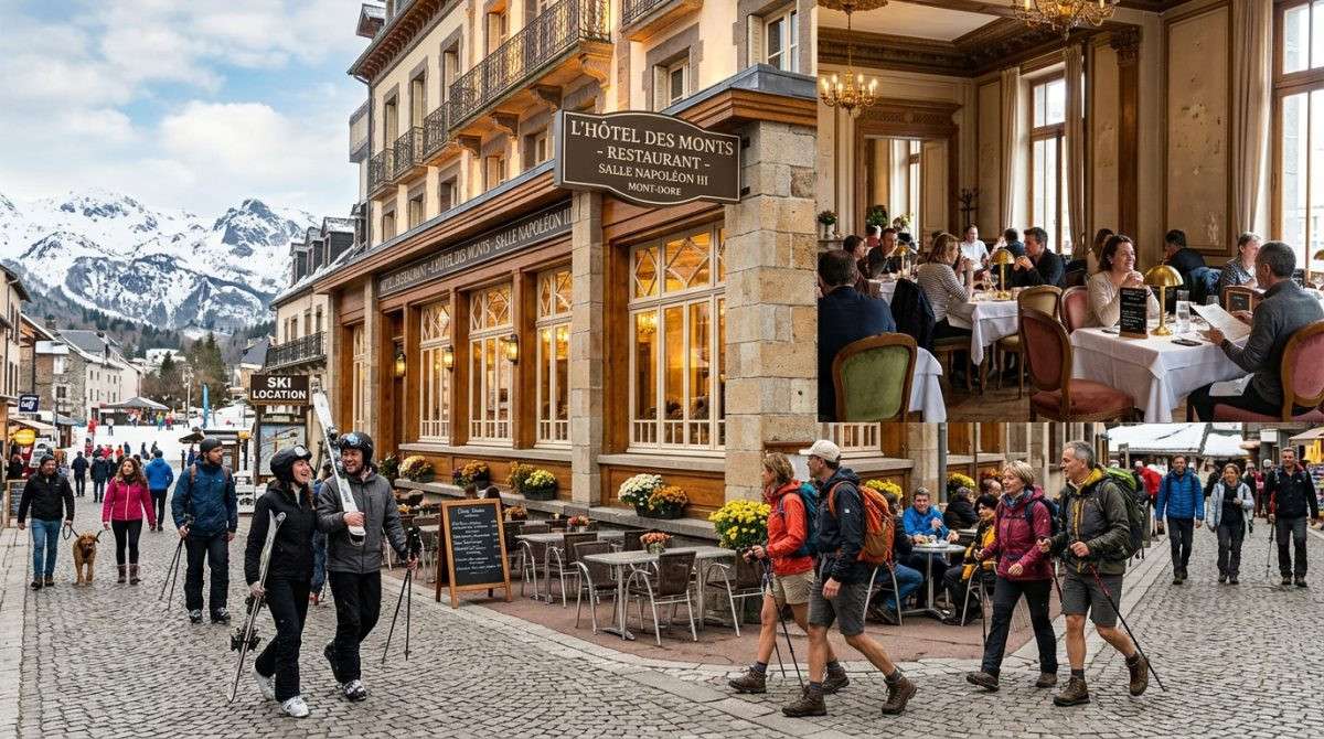 Hôtel 3 *** restaurant à vendre dans le Sancy
