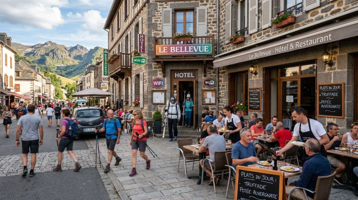Hôtel 3 *** restaurant à vendre dans le Sancy