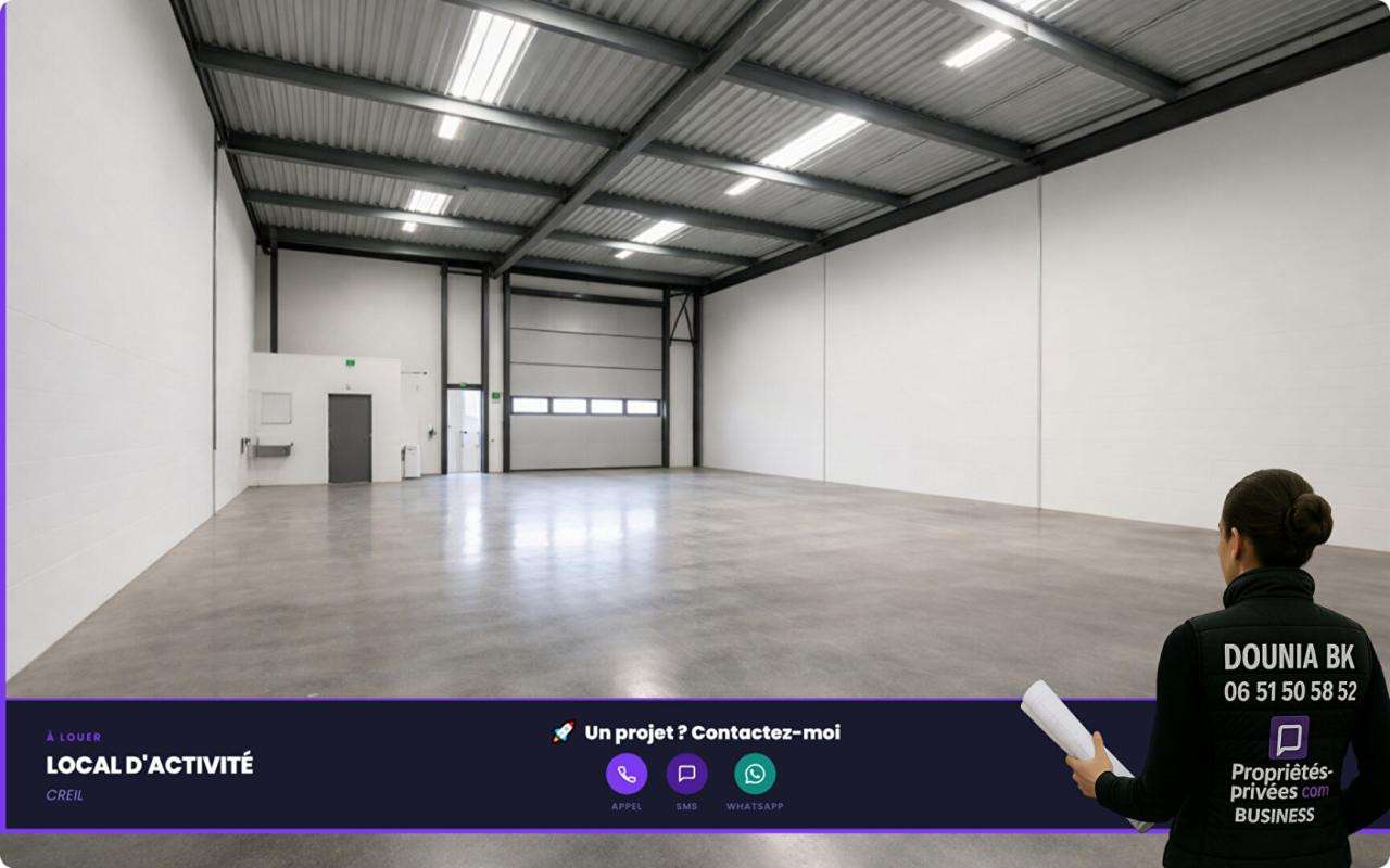 Local d'activité 240m² à louer à Creil