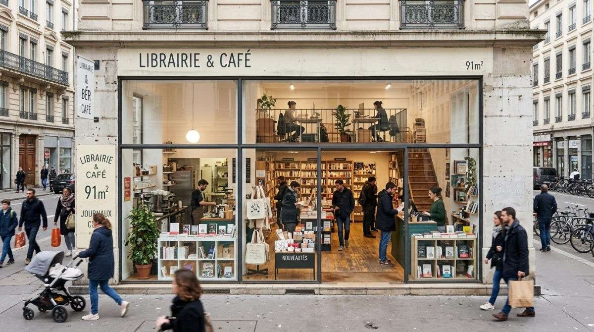 Vente murs commerciaux 91m² Lyon 6 rue Béranger