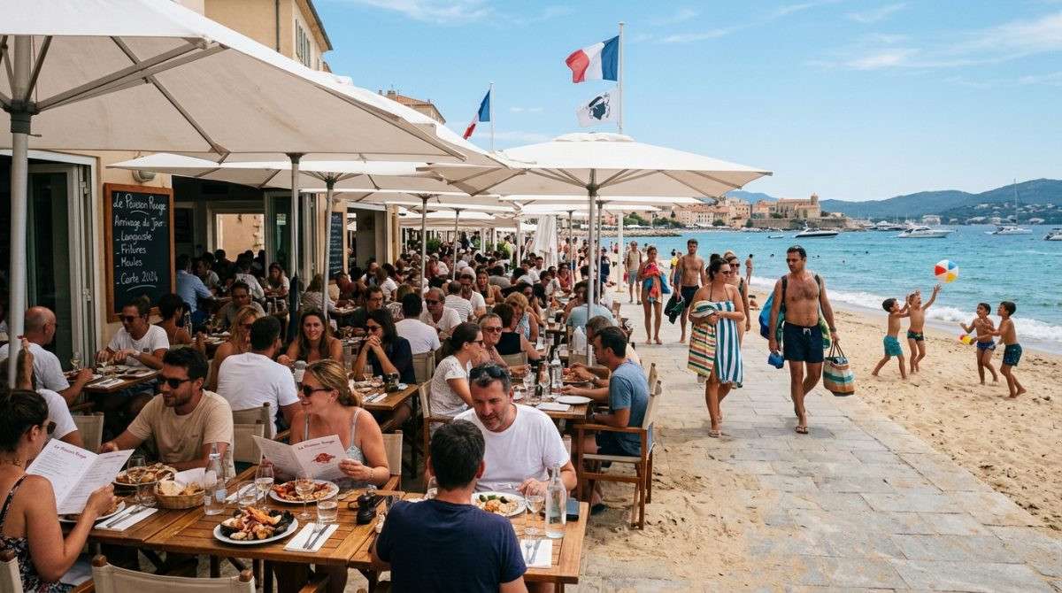 Gérance restaurant station balnéaire sur Ajaccio
