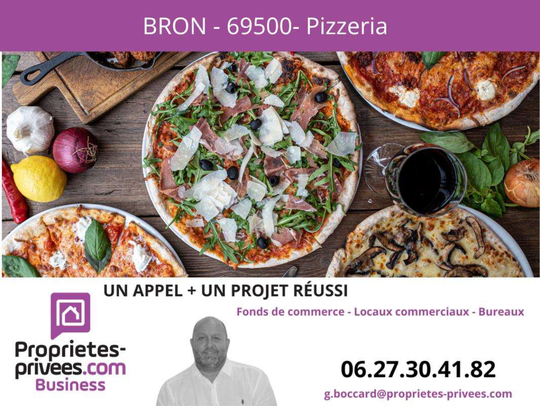 Vente restaurant pizzeria belle opportunité Bron 
