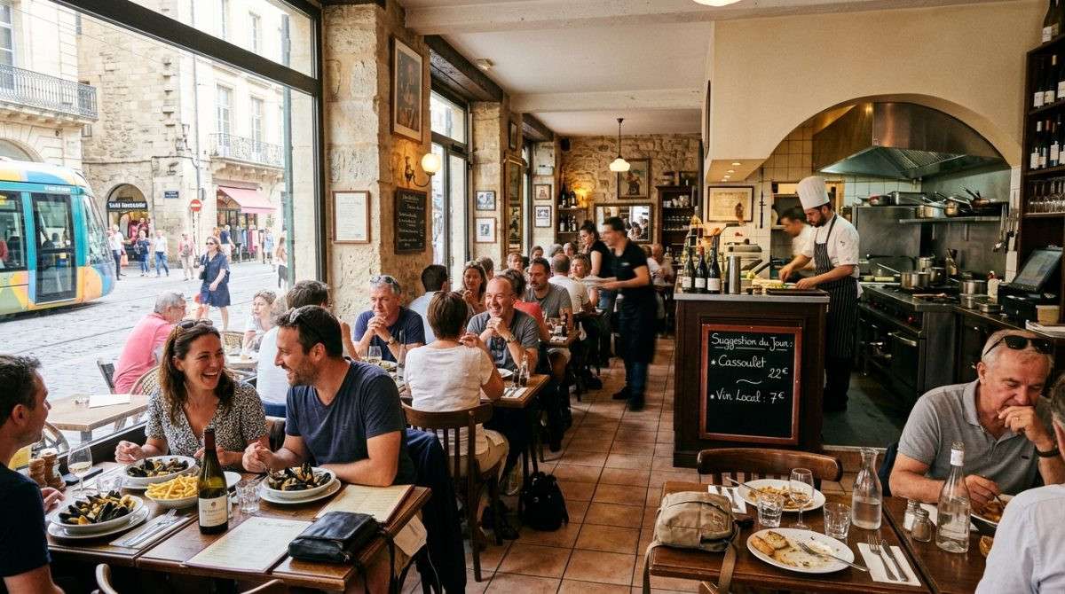 Vente restaurant de charme à Montpellier centre