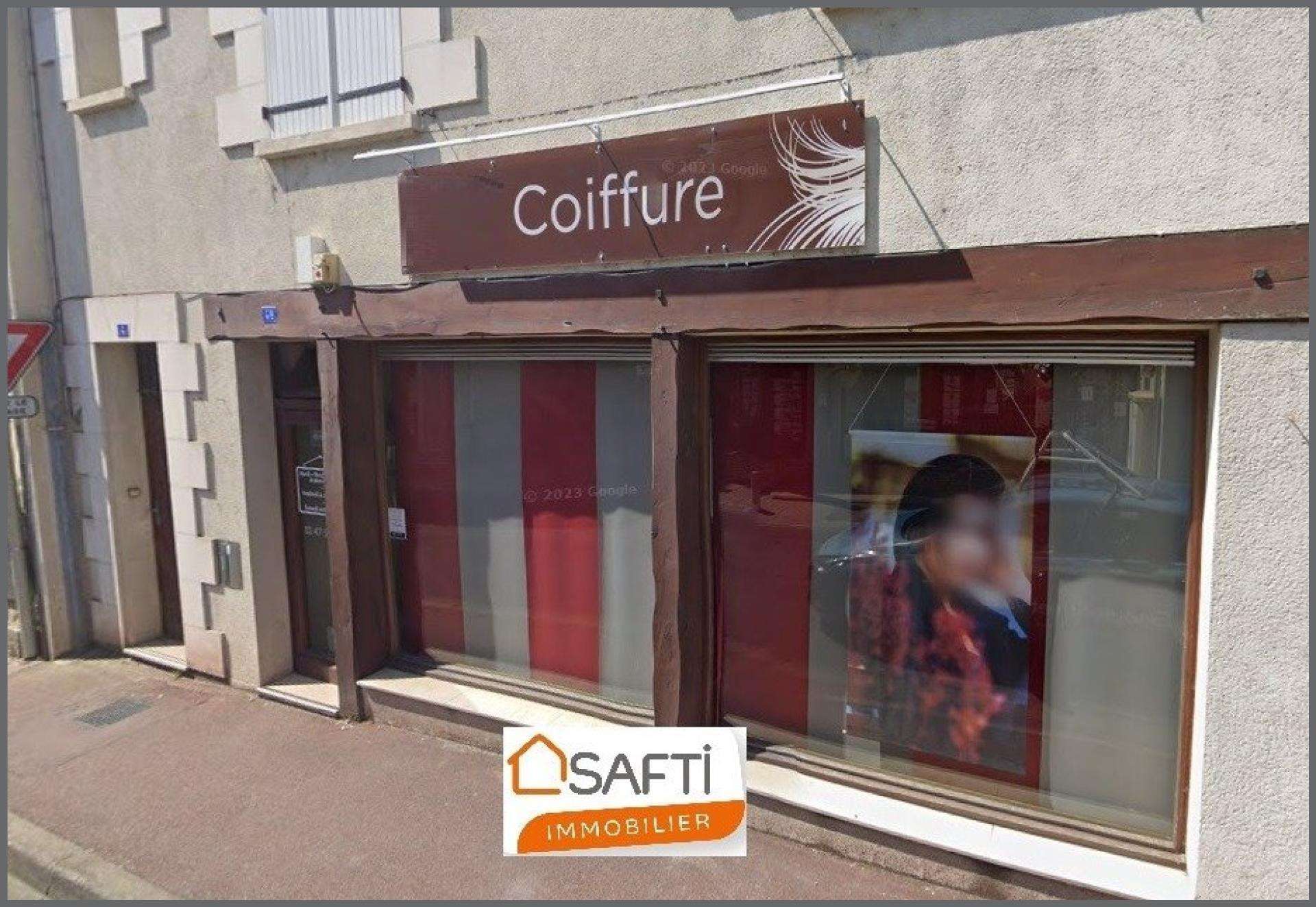 Local commercial 55m² à louer à Tours centre-ville