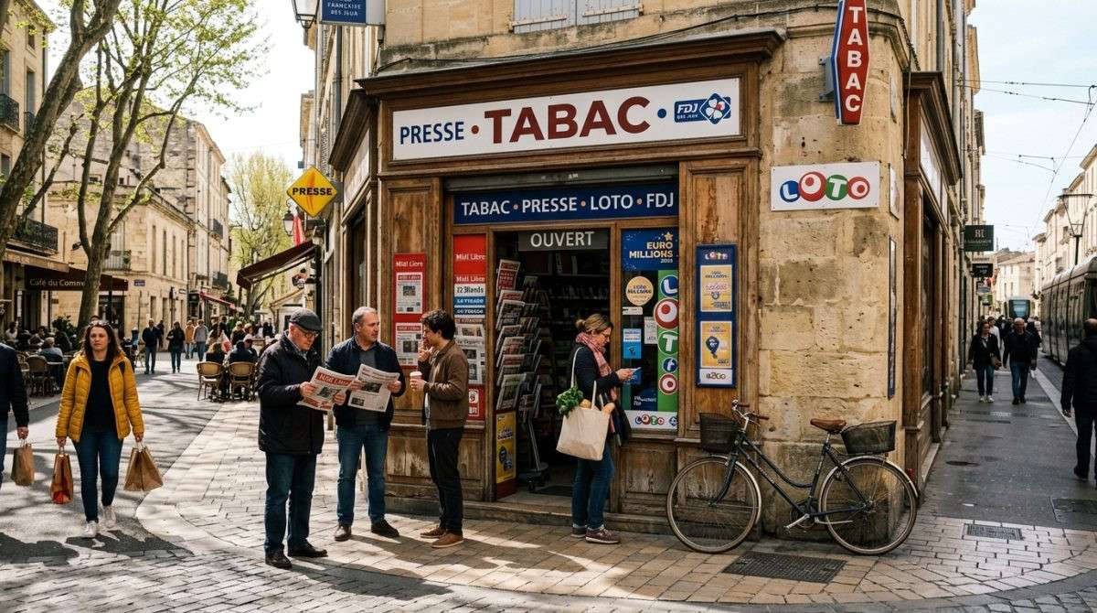 Vente tabac presse loto d'angle Montpellier centre